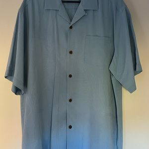 Tommy Bahama 100% silk shirt. A gift I never actually wore, even once